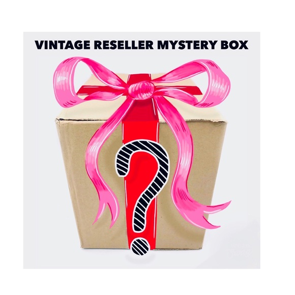 Vintage Sweaters - Vintage Reseller Mystery Box 10 Mixed Items & Eras